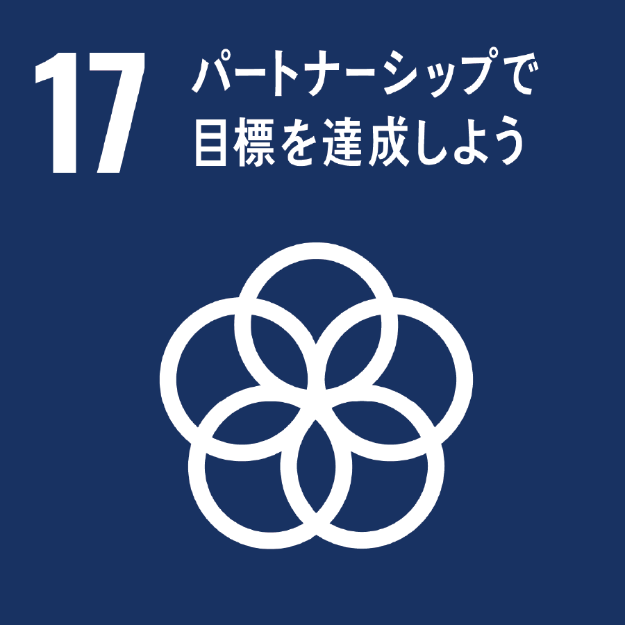 17.パートナーシップで目標を達成しよう。